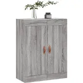 vidaXL Wandkast, grijs Sonoma, 69,5 x 34 x 90 cm, houtvezel