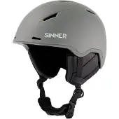 Sinner Skihelm Snowmass Matte Dark Grey-M