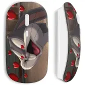 MANIACASE Draadloze Muis Bugs Bunny Liefde Harten