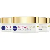 Nivea 3x Vital Soja Dagcrème Anti-age Spf 15 50 Ml