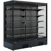 CombiSteel Wandkoeling - Mike - Zwart - +2°C/+4°C - Geforceerd - 1350x865x2000mm