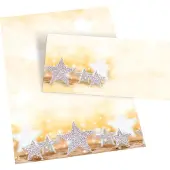 Sigel Briefpapier A4 Mat 90 g/m² 21 x 29,7 cm Beige, zilver 100 Vellen