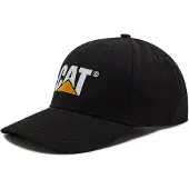 CAT Merken Katoen Unisex Volwassenen Zwarte Baseball Caps