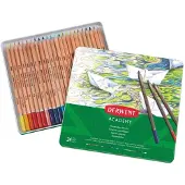 Derwent Metallic Box Watercolour Colouring Pencil 24 Units Veelkleurig Kinderen