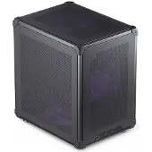 Jonsbo C6 Black, PC-behuizing, Zwart, ITX, Micro ATX, Staal, Gaming, 7,5 cm