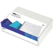 GBC metalen inbindruggen WireBind, A4, 34 ringen, 14 mm voor max. 125 pagina's, 100 stuks, zwart