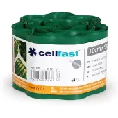 Cellfast Flexibele grasrand 100mm x 9m donkergroen