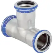 Geberit Mapress T-stukken van roestvast staal 22 - 3100 4