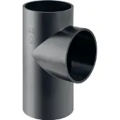 Geberit Sanitair installatiemateriaal, Peh grenrør 88,5° 110-75mm - 367.175.16