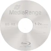 MediaRange BD-RE 2x Single Layer 25GB 10 P.