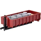 KIBRI 15709 H0 Afrolcontainer met rolmechanisme en lading 1 stuk(s)