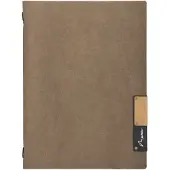 Securit Menukaart | Menukaart map A4 Nature - bruin
