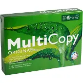 MultiCopy Kopieerpapier A4 80gr 4-gaats wit 500 vel - 2 stuks