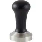 Motta Tamper RVS/Hout Zwart 57 mm