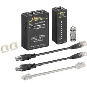Goobay 93010 - LAN multi-kabeltester - RJ45 RJ12 RJ11 BNC - LED indicatie