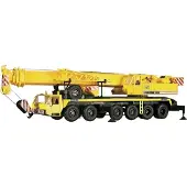 KIBRI 13012 H0 Bouwvoertuig Liebherr Telescoopkraan 1120 met vakwerkpunt