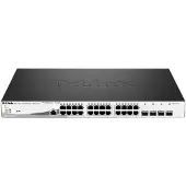 D-Link DGS-1210-28MP Smart+ managed switch [24x Gigabit Ethernet Max PoE+, 4x GbE/SFP-combo]