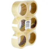 3M Verpakkingstape 371 50 mm x 66 m Transparant