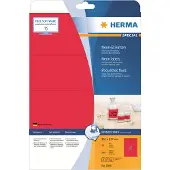 Herma Special 5046 permanent hechtende fluo-etiketten A4 99,1 x 67,7 mm fluorood (160 etiketten)