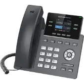 Grandstream Networks GRP2612P HD IP-telefoon, alleen PoE, geen voedingsadapter, Telefoon, Zwart