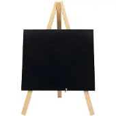 Securit Mini Easel krijtbord - 24,4 cm x 15 x 13,5 cm - blanco