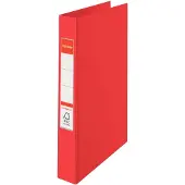 Esselte ringmap Vivida rood, 2 ringen - 5 stuks