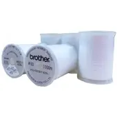 Brother spoeldraad wit, voordeeldoos 5 stuks