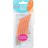 Tepe Interdentale Ragers Angle 0.45 mm oranje - 6 stuks