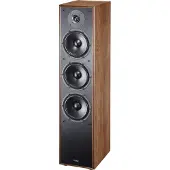 Magnat Monitor S70, 3-weg luidspreker, zwart, walnootfineer, bekabeld, 190 Watt