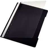 Leitz Snelhechter A4 - 30% pre-consumer gerecycled plastic - 25 Stuks - Zwart