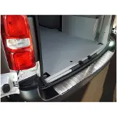Avisa RVS Achterbumperprotector passend voor Citroën Jumpy & Peugeot Expert 2016- 'Ribs'