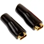 ACV Vlakstekkern 2,8 mm zwart 50 Stuks