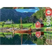 Sonstige Verlage Vikingschip (1500) - Legpuzzel