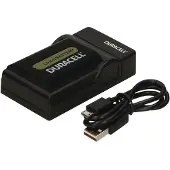 Duracell oplader met USB-kabel voor DR9700A/NP-FH50