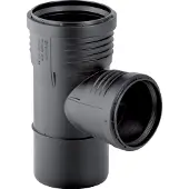 Geberit Silent PP grenrør 87,5 grader 110-50 mm