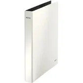 Leitz Classeur 4 Anneaux de 25mm WOW Blanc