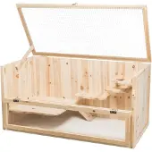 Trixie - Knaagdierenkooi Hout - Dierenverblijf - 100X50X50 cm