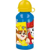 Ryhmä Hau PAW Patrol Aluminium Drinkfles - 400 ml - Lichtgewicht – Lekvrije schroefdop – Drinkfles voor kinderen – Lichtblauw/Geel