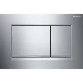 Geberit Sigma 30 bedieningspaneel Glans- / mat / glansverchroomd