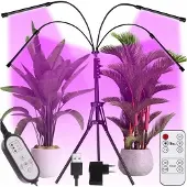 Gardlov LED Groeilamp 20 LED 4 stuks - Voor Hydrocultuur en Kasplanten - Verstelbaar