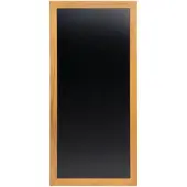 Securit wandkrijtbord Long, ft 56 x 120 cm, teak
