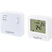 Sygonix SY-5470190 Draadloze kamerthermostaat Montagewijze: Opbouw (op muur) Weekprogramma 1 stuk(s)