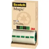 Scotch Plakband Magic 810 Transparant 19 mm (B) x 33 m (L) PP (Polypropeen) 14 Rollen