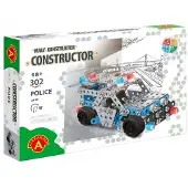 Alexander Toys - Constructor - Politieauto- 348st