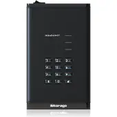 ISTORAGE diskAshur PRO3 HDD – externe harde schijf – 1TB – USB – 256-bit – Zwart