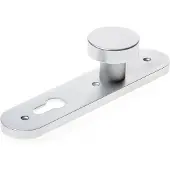 Nemef 3253 FP Beslag kortschild afgerond | Knop | los schild | F1 aluminium | PC72 - 9325307720