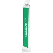 Compulocks 140WLBPW veiligheidsbehuizing voor tablets 81,3 cm (32") Wit