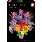 Educa Jeu créatif Fleurs Sauvages Art floral