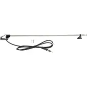 ACV Universele AM/FM pilaarantenne DIN chroom 118cm