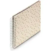 Hama Spiraalalbum XL - Lovely - 28x24 cm - 50 witte pagina's - beige